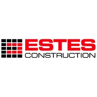 The red and black logo for Estes Construction.