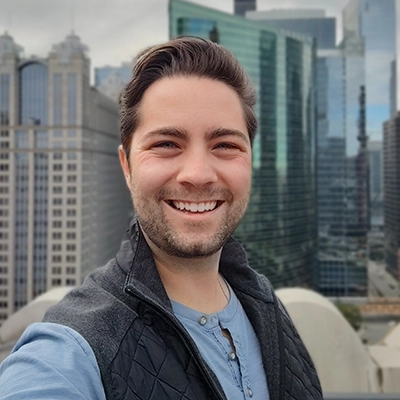 Kemper Rusteberg smiles into the camera